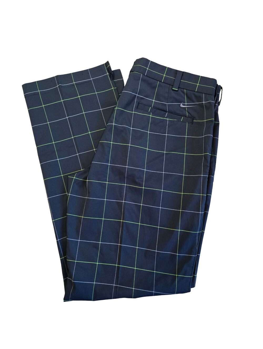 Nike Golf Pants | Men's 35x32 | Windowpane Check | Tour Performance, Dri-Fit